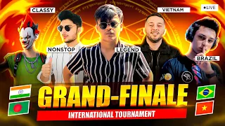 GRAND FINALE 🥵 INTERNATIONAL TOURNAMENT LAST DAY  || DO OR DIE 💀 🇮🇳 #nonstopgaming  #freefire
