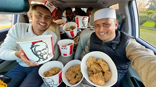 KFC Fried Chicken Eating Challenge | 11 KFC Chicken Value Buckets | Mubashir | Village Food Secrets