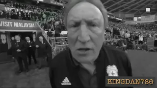 Neil Warnock Weirdly stares into camera | Cardiff vs Crystal Palace 2-3