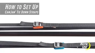 How To Set Up The CamJam® Tie Down Straps