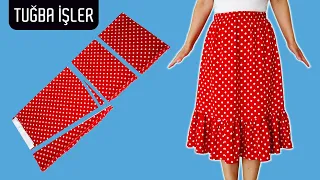 Mom Said it's Bad Idea Going on a First Date in Polka Dot Skirt with Ruffle | Tuğba İşler