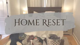 Home Reset | Cleaning and Productivity