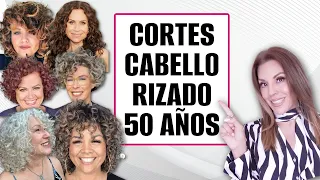 CORTES DE CABELLO RIZADO PARA MUJERES DE 50 AÑOS