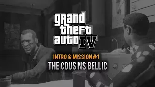 GTA 4 Remastered - Intro & Mission #1 - The Cousins Bellic (1080p)