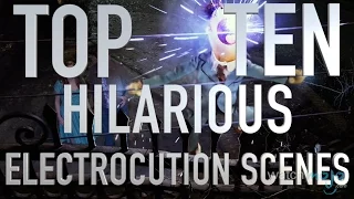 Top 10 Funny Electrocution Scenes (Quickies)