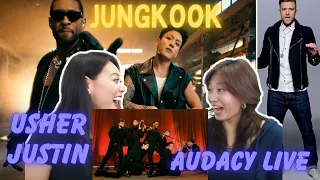 JUNGKOOK | Collabs+MVShootSketch+Live at Audacy | Reaction