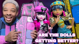 FINALLY! Monster High SKULLTIMATE SECRETS Draculaura and Cleo UNBOXING + REVIEW