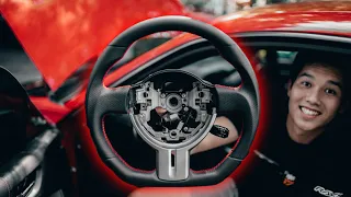 FRS & BRZ Steering Wheel Install