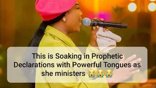 Mercy Chinwo ministering Tongues of Fire and Powerful Prophetic Declarations. #wonder #mercychinwo