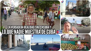 🇨🇺LO QUE NADIE MUESTRA DE LA VIDA EN CUBA!!+😭REALIDAD SIN CENSURA ⏳