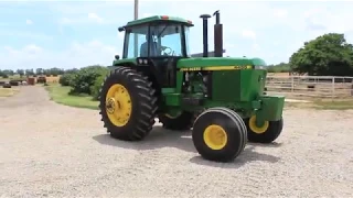 www.BigIron.com  EM2610  1990 John Deere 4455 Selling July 25, 2018