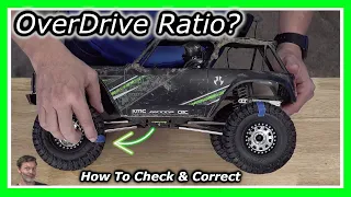 How to Easily Check & Adjust Overdrive in Your RC Rock Crawler! 📏🚗 Holmes Hobbies Wraith (Part 1)