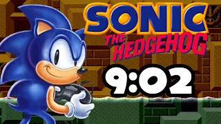 Sonic the Hedgehog - Glitched Speedrun in 9:02 IGT