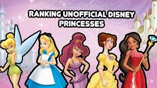 Ranking Unofficial Disney Princesses