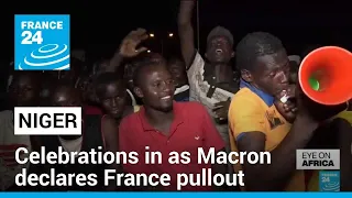 Celebrations in Niamey as Macron announces France pullout from Niger • FRANCE 24 English