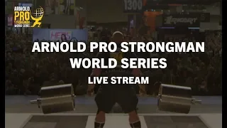 Watch Live: The 2019 Arnold Pro Strongman USA Qualifier