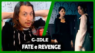 G-IDLE "Revenge" e "Fate" | REACT DO MORENO