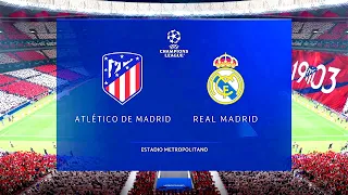 FIFA 23 - UEFA CHAMPIONS LEAGUE - Quarter Finals 2nd Leg - Atletico Madrid vs Real Madrid