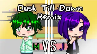 Deku and Jiro sing off [] Dusk Till Dawn Remix [] Bnha [] GachaClub