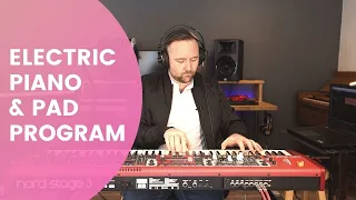 Electric Piano and Pad Sound Demo and Program Details - FREE Nord Stage 3 Worship Program!