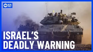 Israel Warns Palestinians To Evacuate Rafah | 10 News First