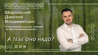 А тебе оно надо? | Шидловский Д.В. | 10.07.22