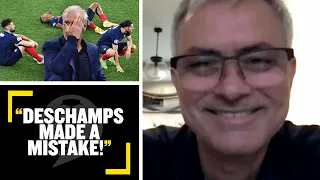 DESCHAMPS MADE A MISTAKE! José Mourinho reveals why France went out of #EURO2020