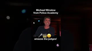 🎤📻😮Michael Winslow from Police Academy amazes judges!