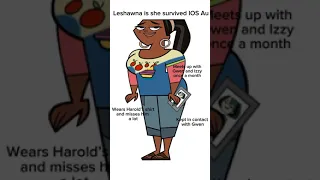 Leshawna is she survived Island of the slaughter #sad #tdwt #tdi #totaldrama #tdwt