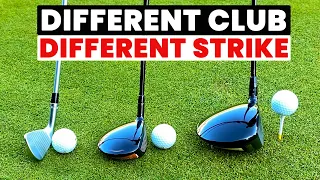How to STRIKE YOUR IRONS & Your WOODS - You Need to Know the Difference!