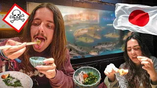 è buono il pesce palla VELENOSO? 🇯🇵 assaggiamo il FUGU in Giappone