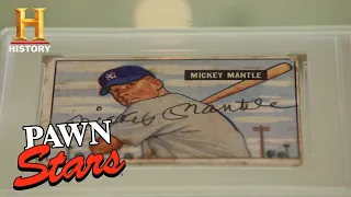 Pawn Stars: Mickey Mantle's Rookie Card (Season 16) | History