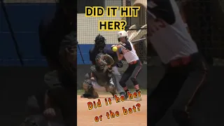 #Shorts | Debated Call: Ball vs. Bat - The Divisive Incident Unraveled! #fastpitch #softball