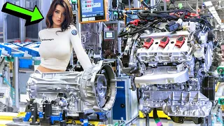 VW ENGINE Factory🔥2024: Manufacturing Volkswagen engine [🚖motor] – Production step by step: Assembly