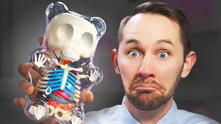I Dissected A GIANT Gummy Bear! | 10 Strange Amazon Products