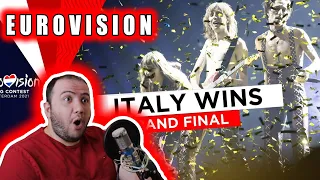 🇮🇹 THEY WON!! Måneskin - Zitti E Buoni - Winners Performance - Italy - Eurovision 2021
