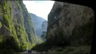 Дорога через каменный мешок. Абхазия. The road through the oubliette. Abkhazia.