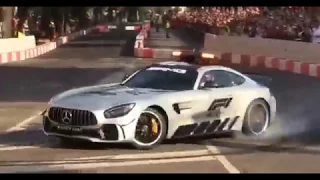 AMG GTR Ready for Burnout & drift