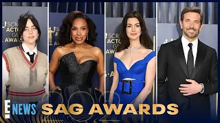 Billie Eilish, Anne Hathaway & More Best Red Carpet Moments! | 2024 SAG Awards