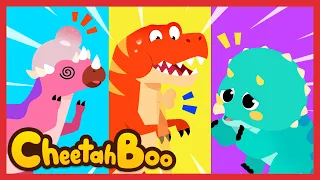 HELP ❗ Dinosaurs came to see a doctor | Dinosaurs | Nursery rhymes | Kids song | #Cheetahboo