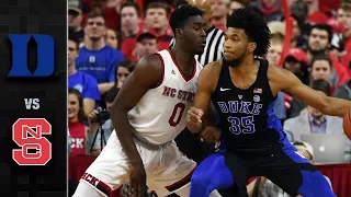 Duke vs. NC State Basketball Highlights (2017-18)