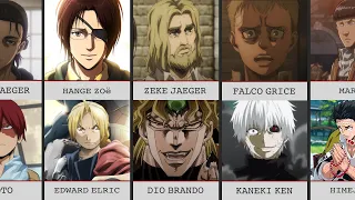 Characters With The Same Attack On Titan Voice Actors