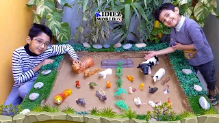 Kids Videos for Kids | Learn Farm Animals & Wild Animals with Zayan and Rayan