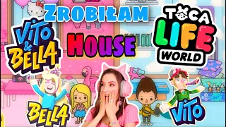 ROBIĘ VITO I BELLA HOUSE W TOCA LIFE WORLD😱🙊🧁