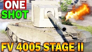 ONE SHOT - FV 4005 Stage II czyli Lodówka - World of Tanks