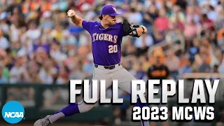 LSU vs. Tennessee: 2023 Men's College World Series | FULL REPLAY