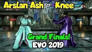 Tekken 7 Evo 2019 Grand Finals Arslan Ash VS Knee 1080p