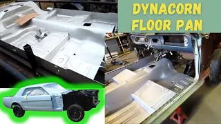 Dynacorn floor pan install in a classic mustang. #mustang #dynacorn #floor pan