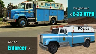 GTA SA Trucks vs Real Life Trucks | All Big Rigs