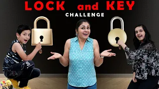 LOCK and KEY CHALLENGE | Funny Family Challenge | Aayu vs Pihu | Aayu and Pihu Show